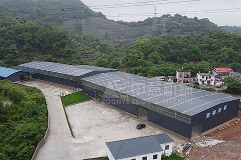 江西九江建筑裝修垃圾資源化利用項(xiàng)目現(xiàn)場